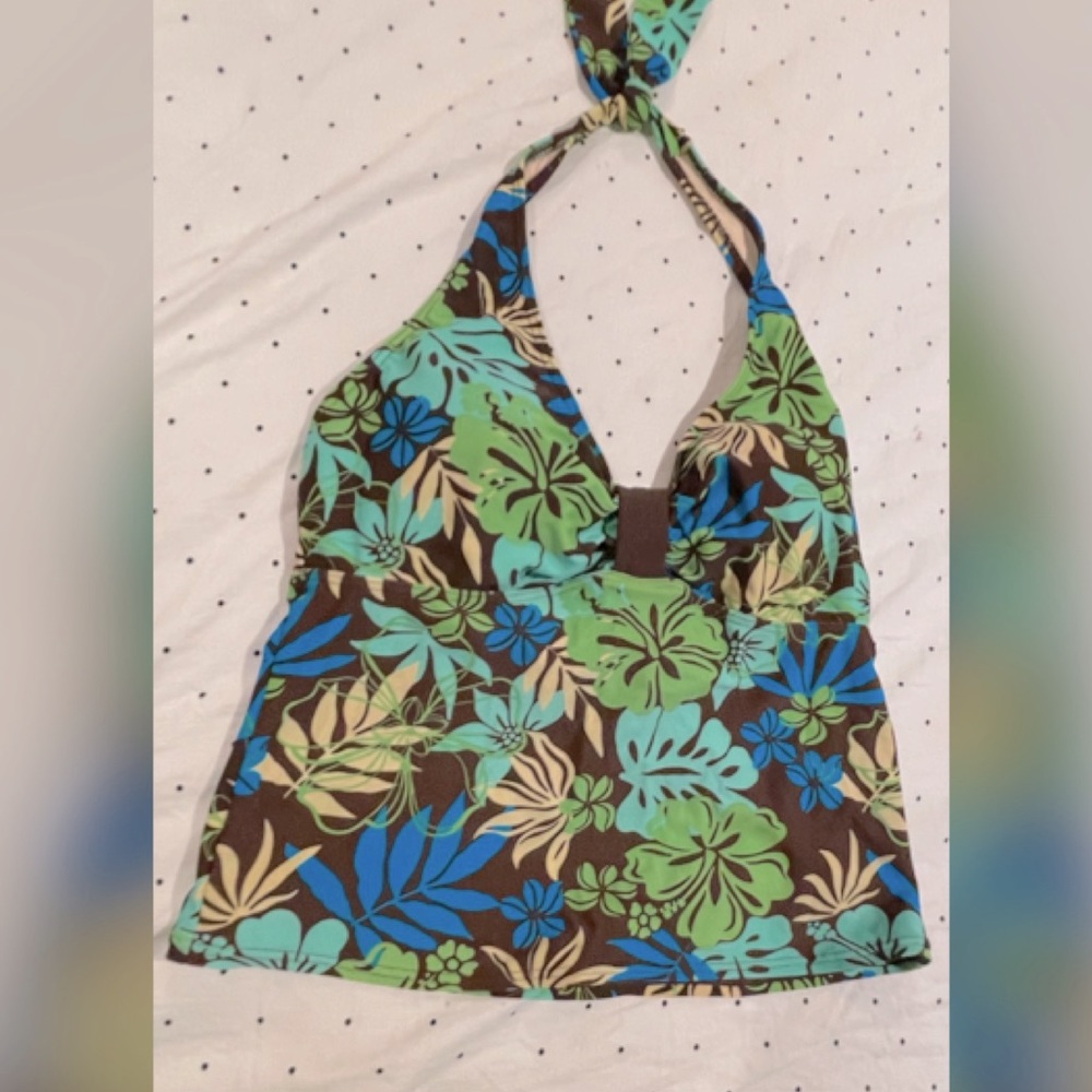 Cute Leaf Swim Top